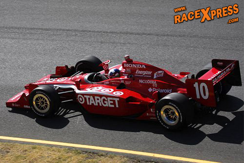 Dario Franchitti naar pole